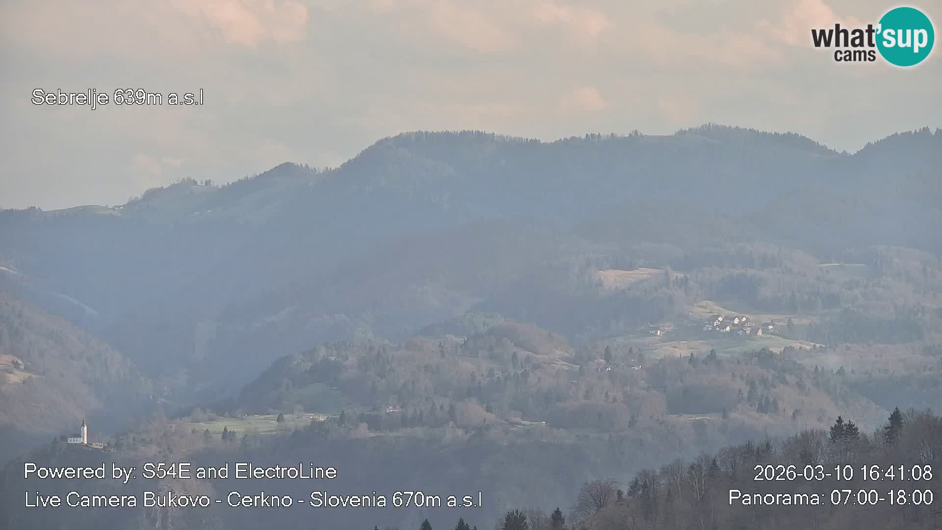 Webcam Bukovo – Baška grapa | Cerkno | Slovenia