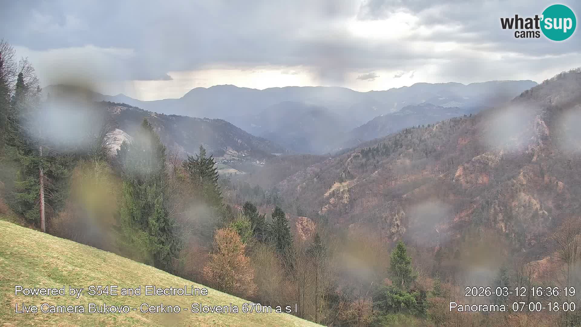 Webcam Bukovo – Baška grapa | Cerkno | Slovénie