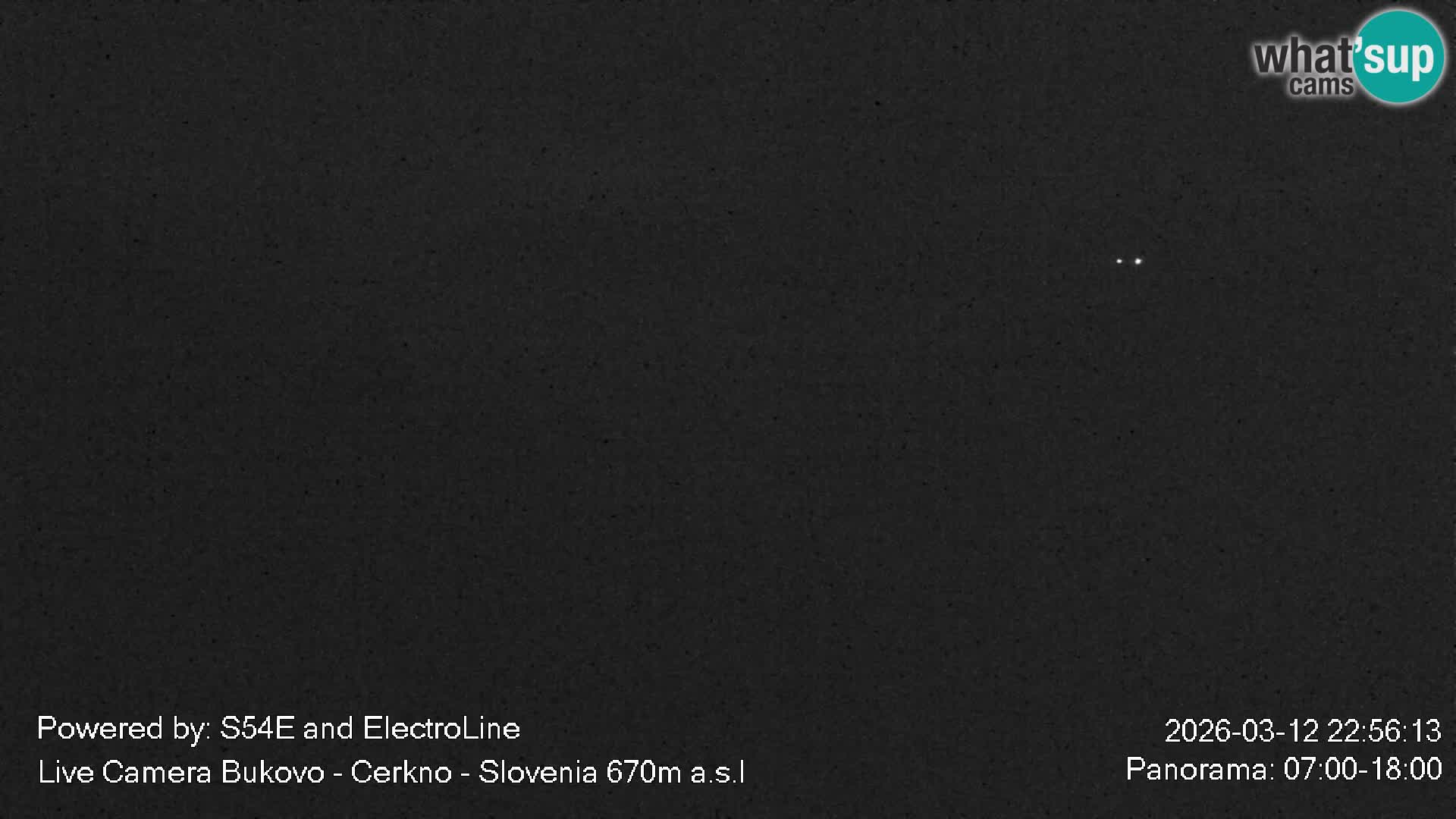 Web kamera Bukovo – Baška grapa | Cerkno | Slovenija