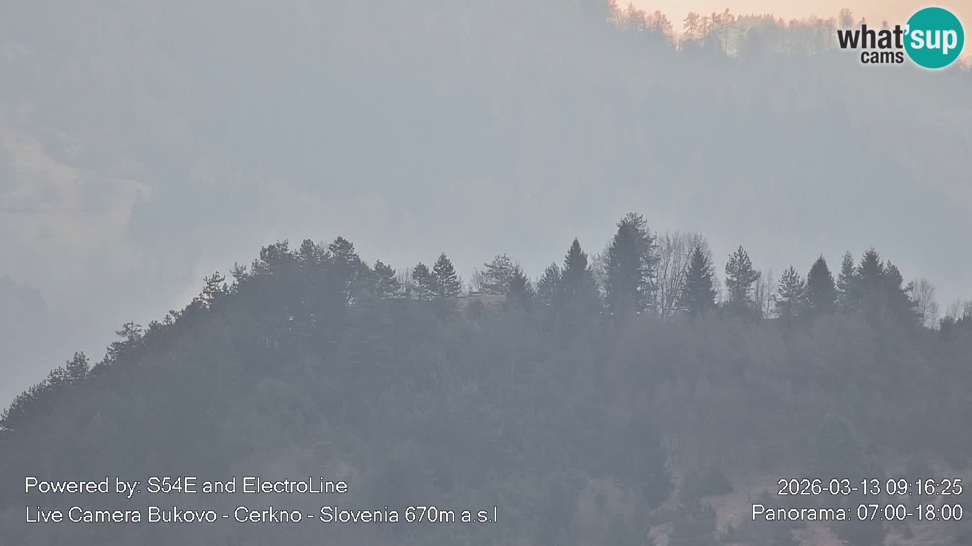 Web kamera Bukovo – Baška grapa | Cerkno | Slovenija