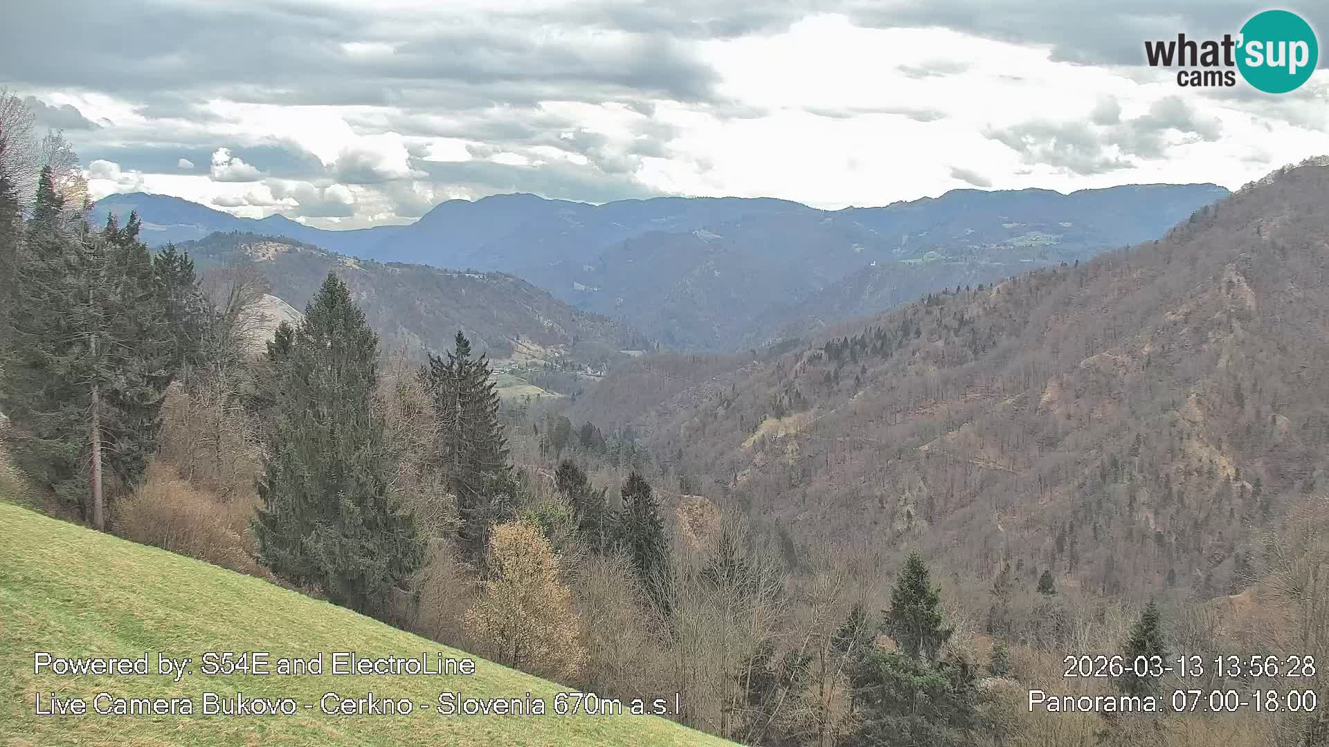 Webcam Bukovo – Baška grapa | Cerkno | Slovenia