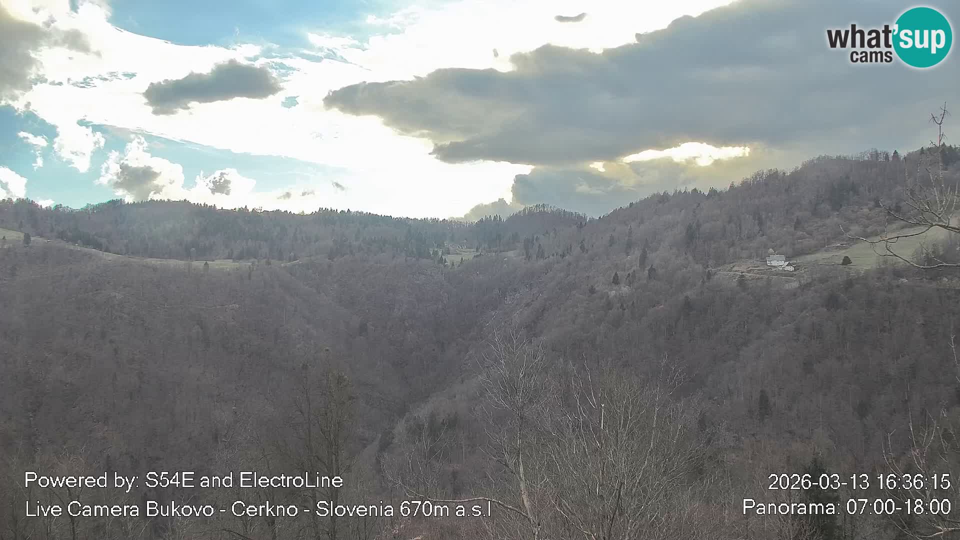 Webcam Bukovo – Baška grapa | Cerkno | Slovenia