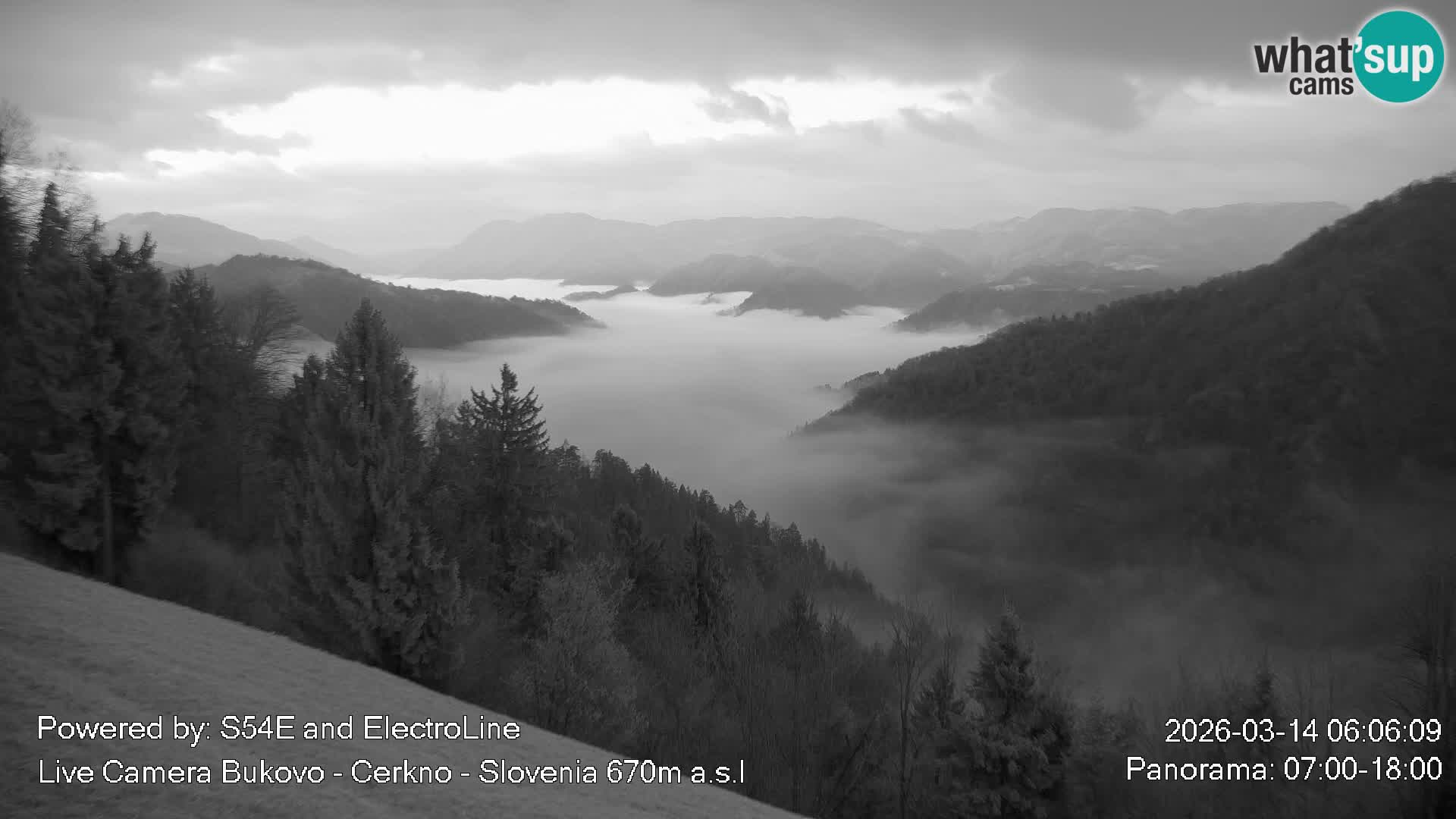 Webcam Bukovo – Baška grapa | Cerkno | Slovenia