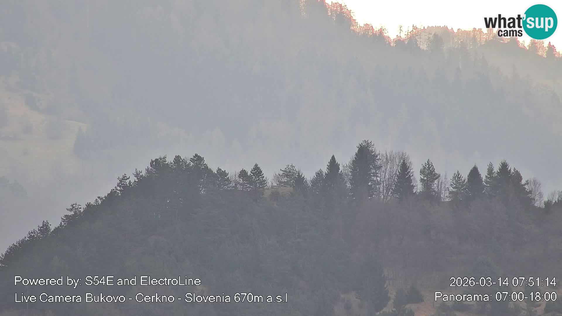 Webcam Bukovo – Baška grapa | Cerkno | Slovenia