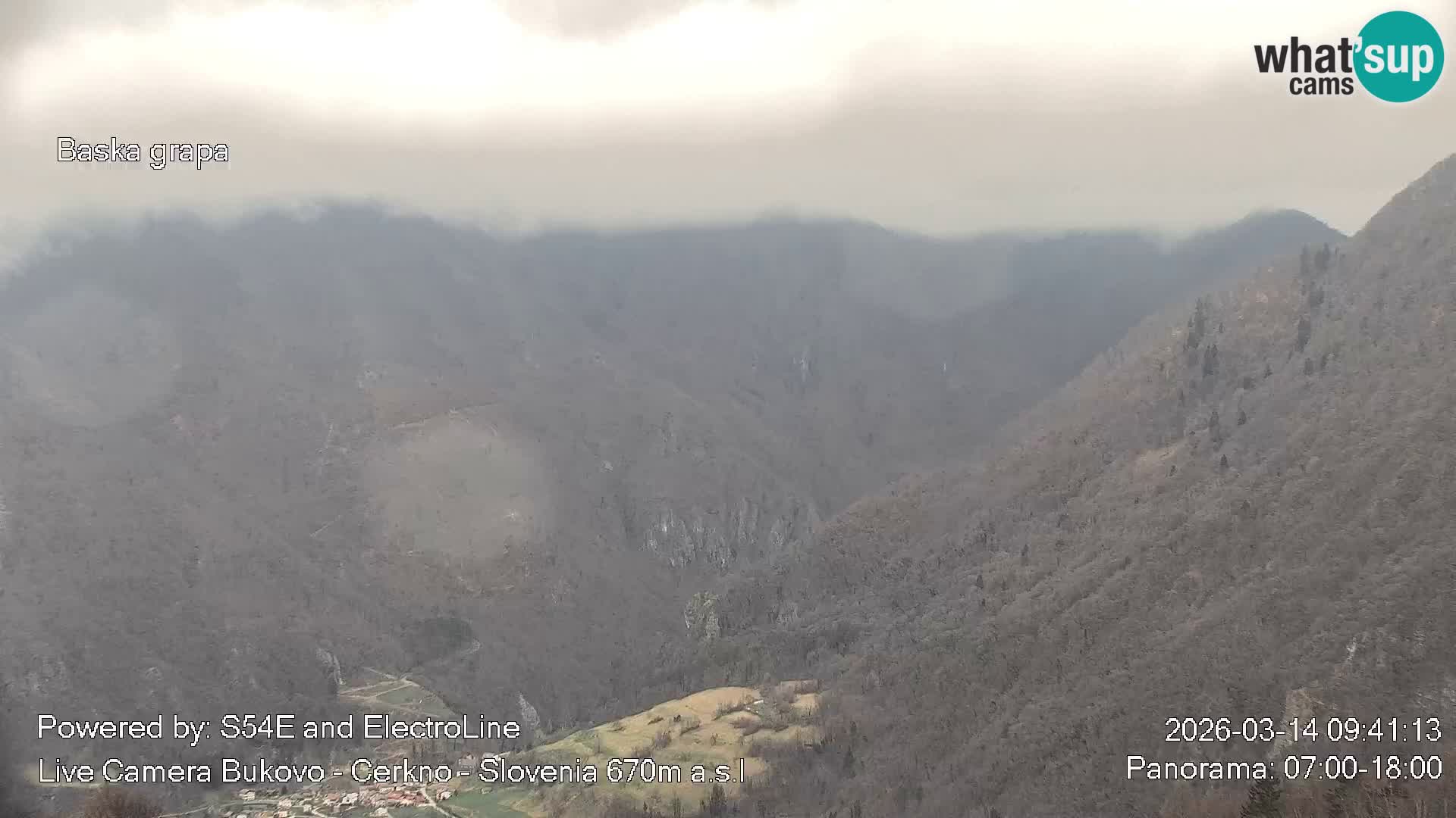 Kamera Bukovo – Baška grapa | Cerkno
