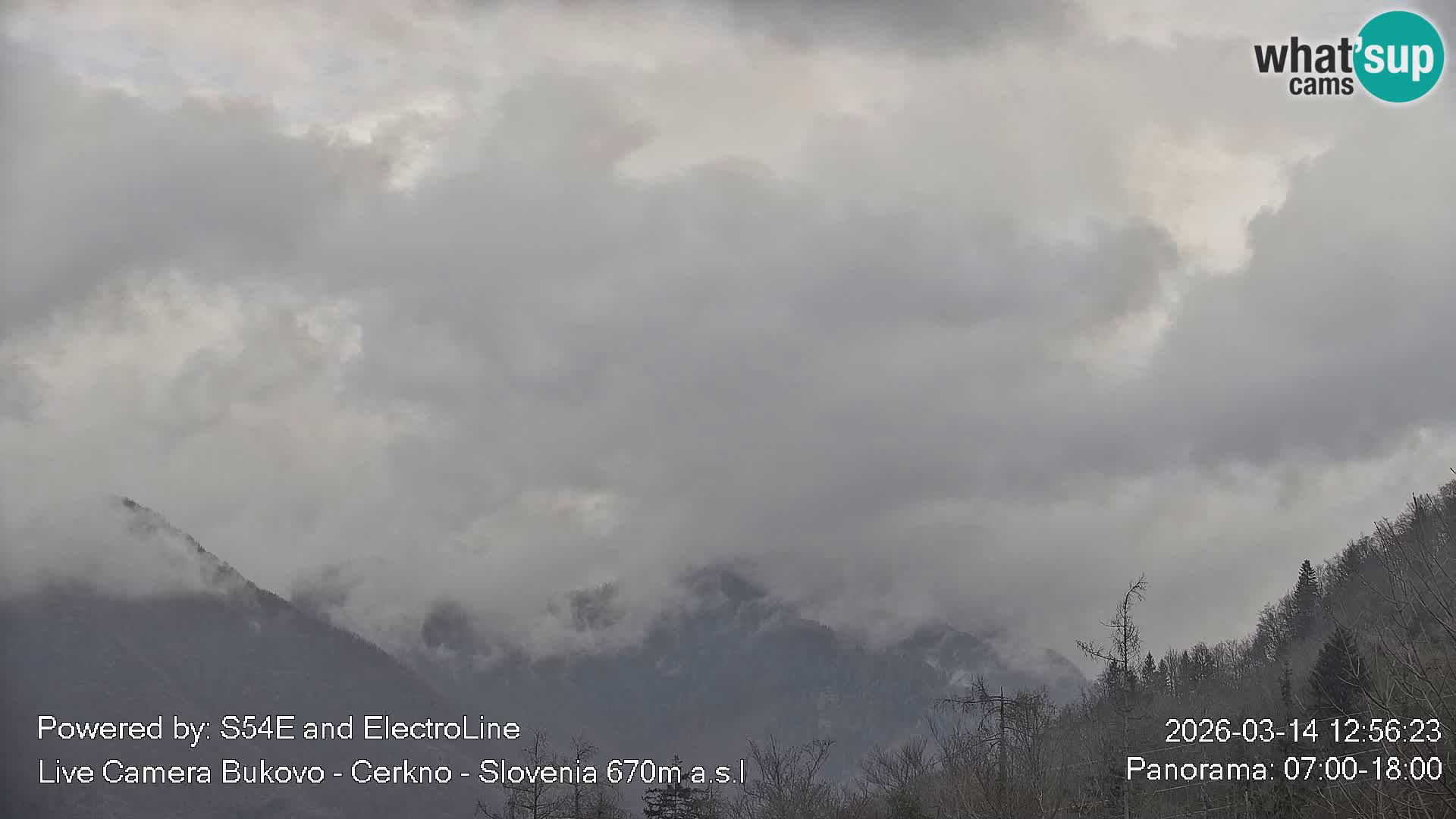 Webcam Bukovo – Baška grapa | Cerkno | Slovenia