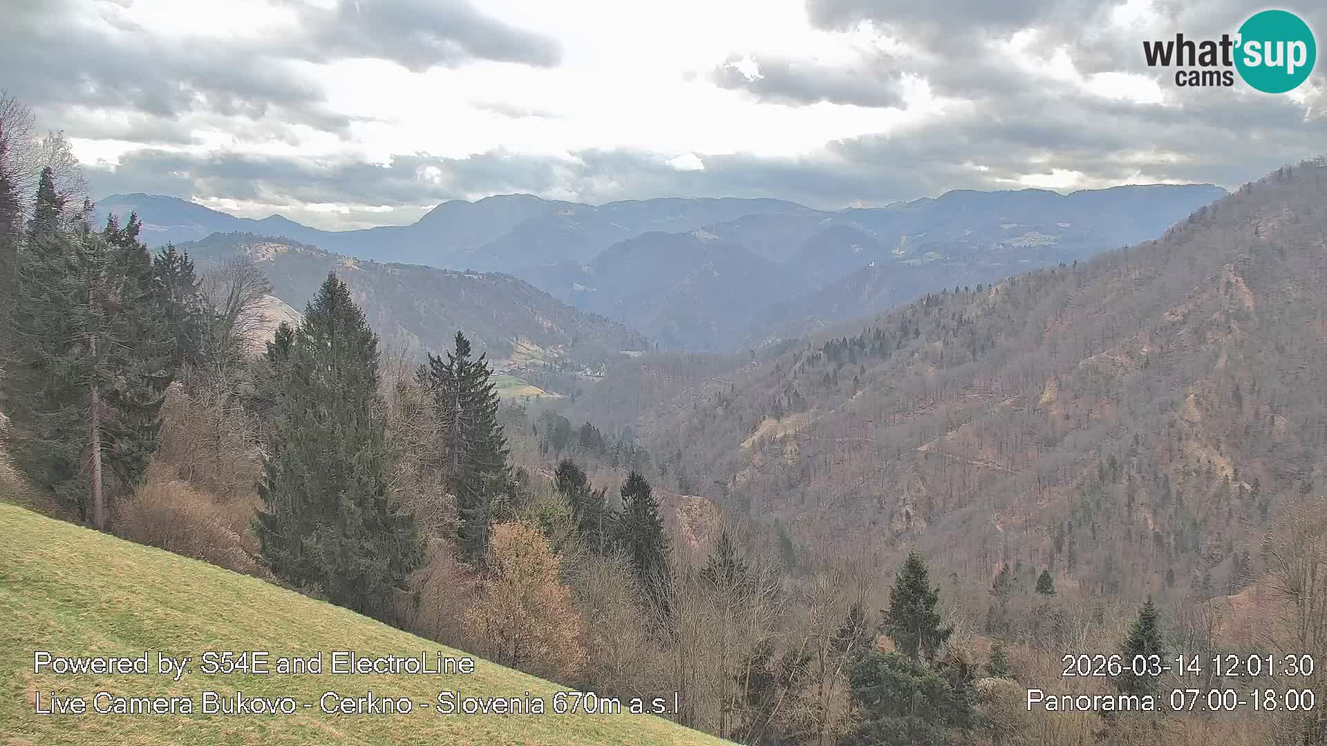 Bukovo Webcam – Baška grapa | Cerkno | Slowenien