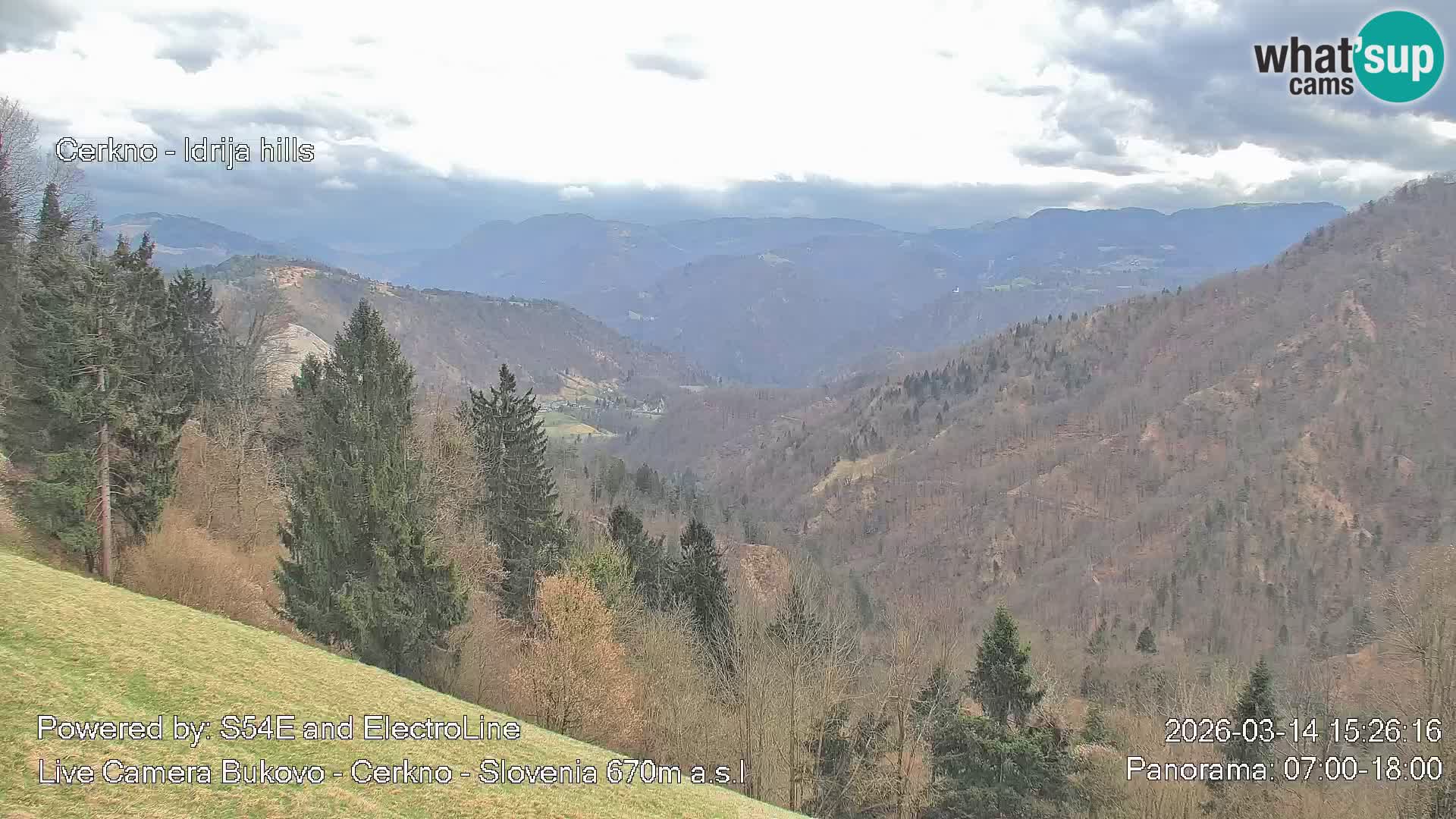 Bukovo Webcam – Baška grapa | Cerkno | Slowenien