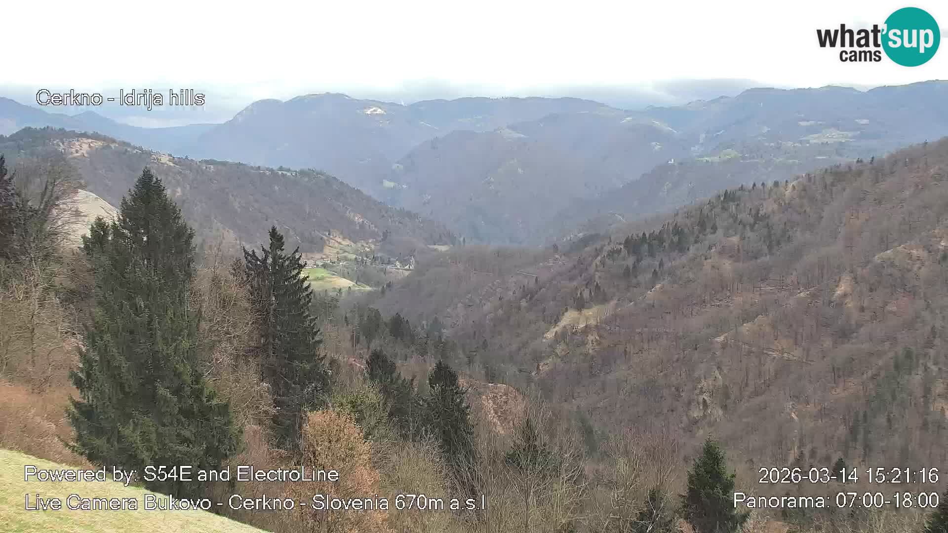 Webcam Bukovo – Baška grapa | Cerkno | Slovenia