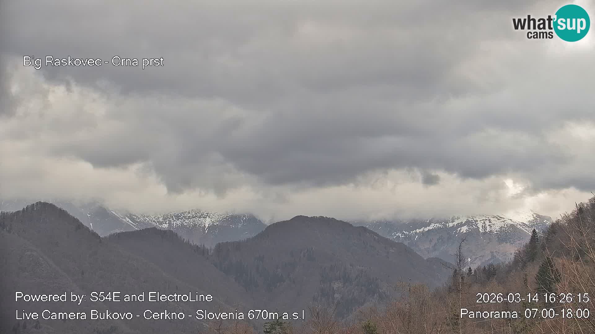 Bukovo Webcam – Baška grapa | Cerkno | Slowenien