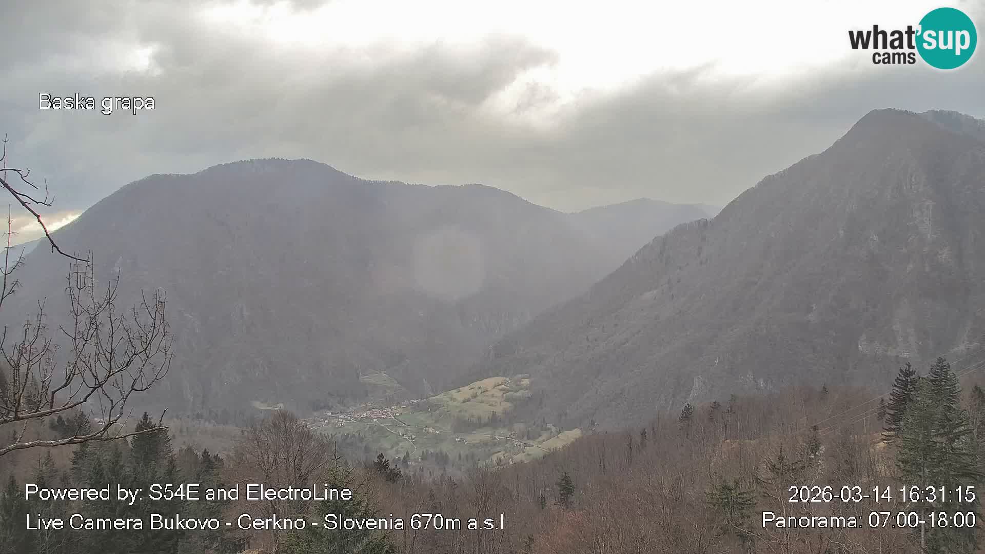Kamera Bukovo – Baška grapa | Cerkno