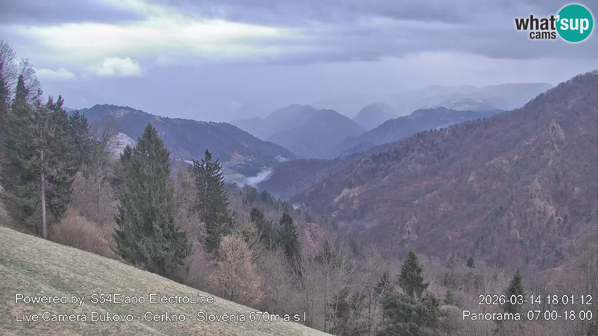 Webcam Bukovo – Baška grapa | Cerkno | Slovenia