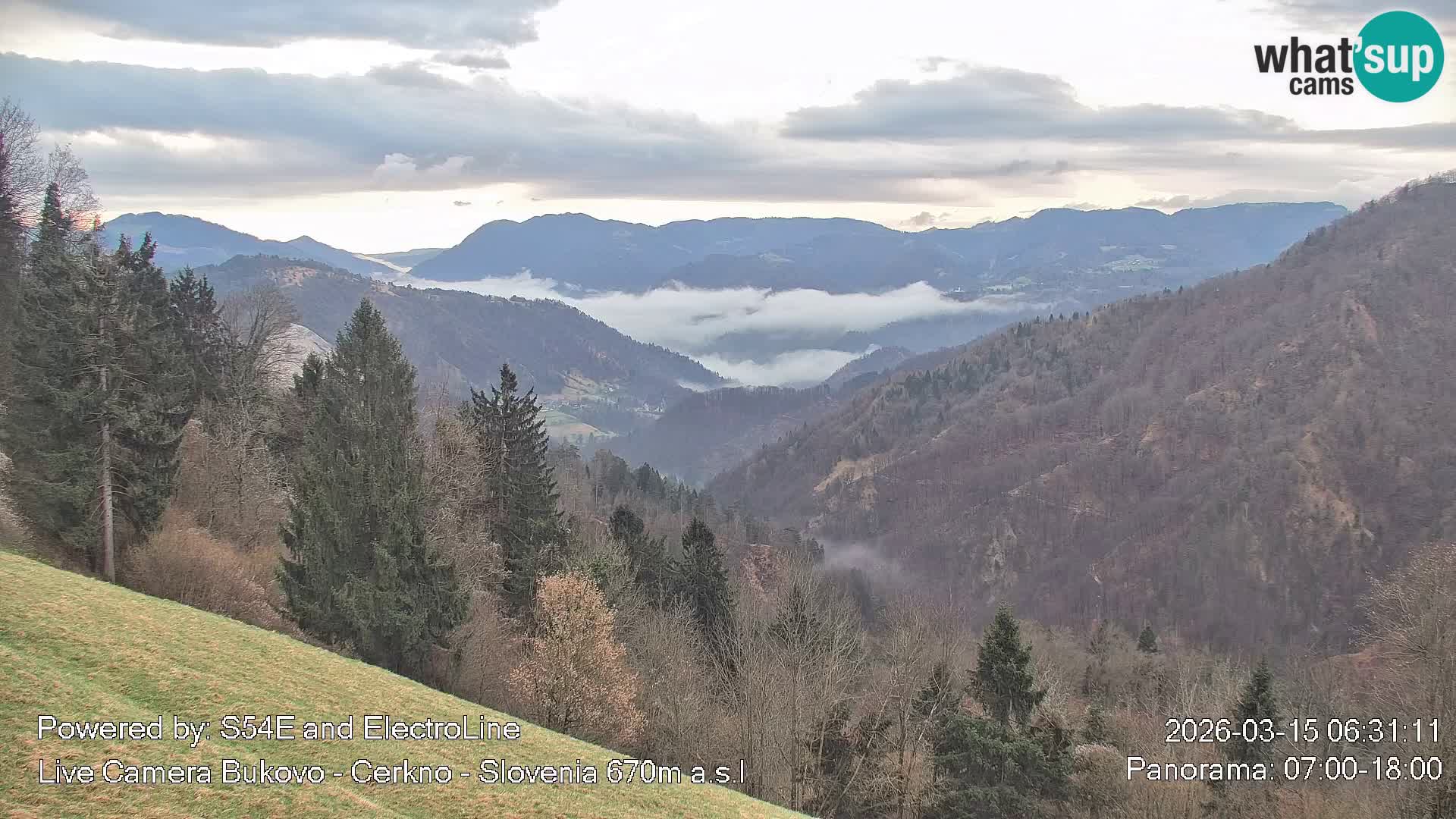 Webcam Bukovo – Baška grapa | Cerkno | Slovenia