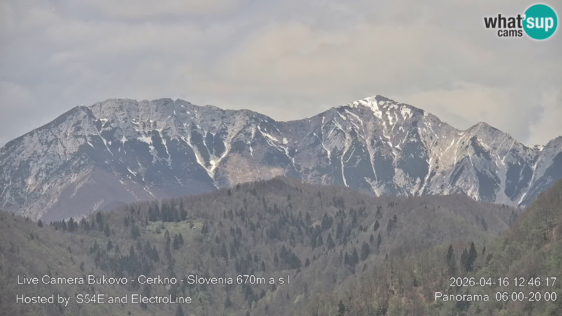 Webcam Bukovo – Baška grapa | Cerkno | Slovenia