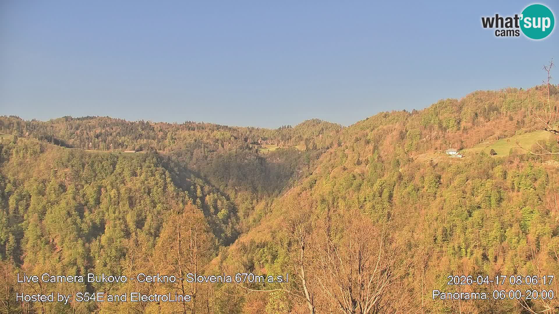 Bukovo Webcam – Baška grapa | Cerkno | Slowenien