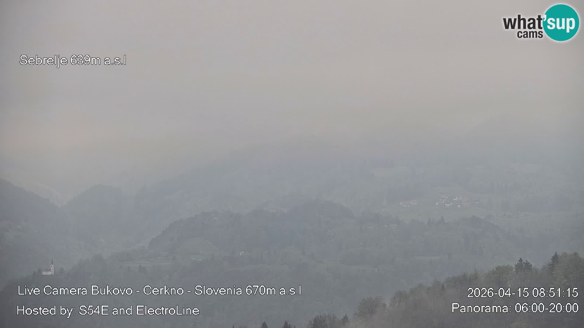 Webcam Bukovo – Baška grapa | Cerkno | Slovenia