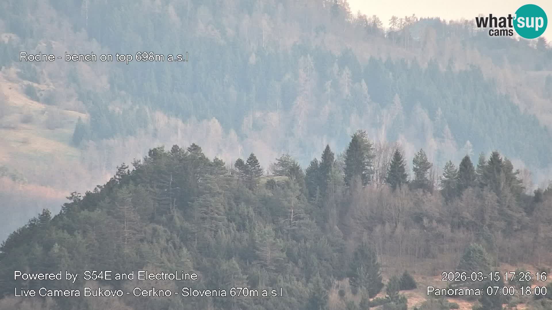 Webcam Bukovo – Baška grapa | Cerkno | Slovénie