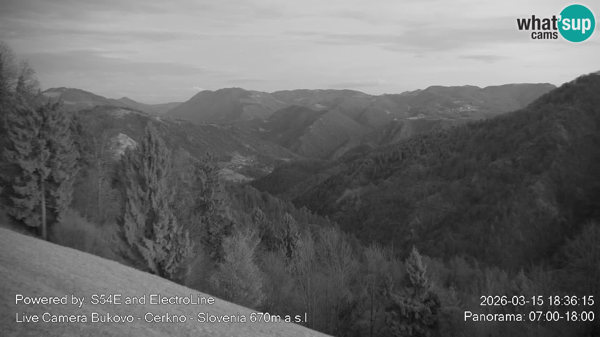 Webcam Bukovo – Baška grapa | Cerkno | Slovenia