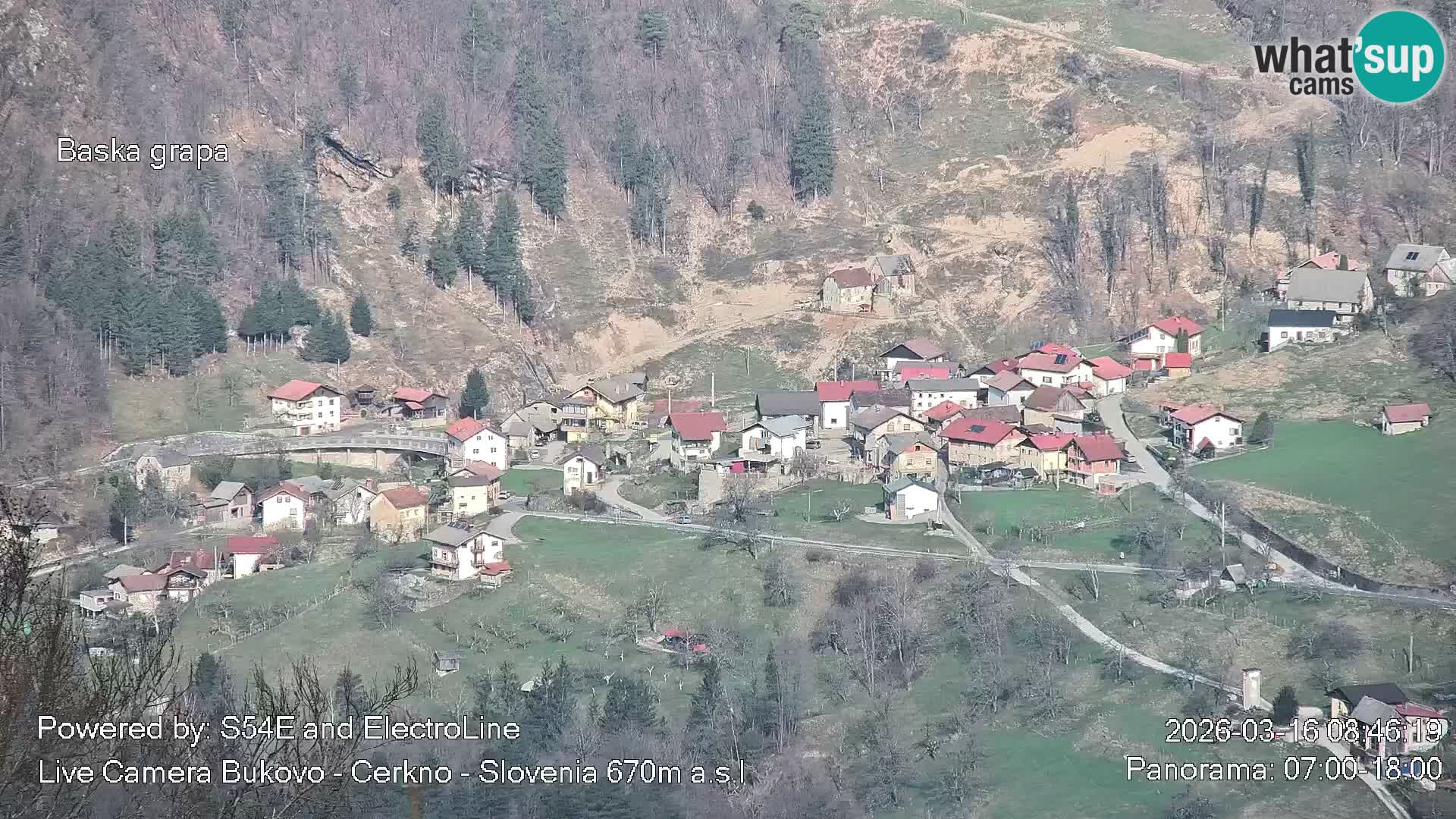 Kamera Bukovo – Baška grapa | Cerkno