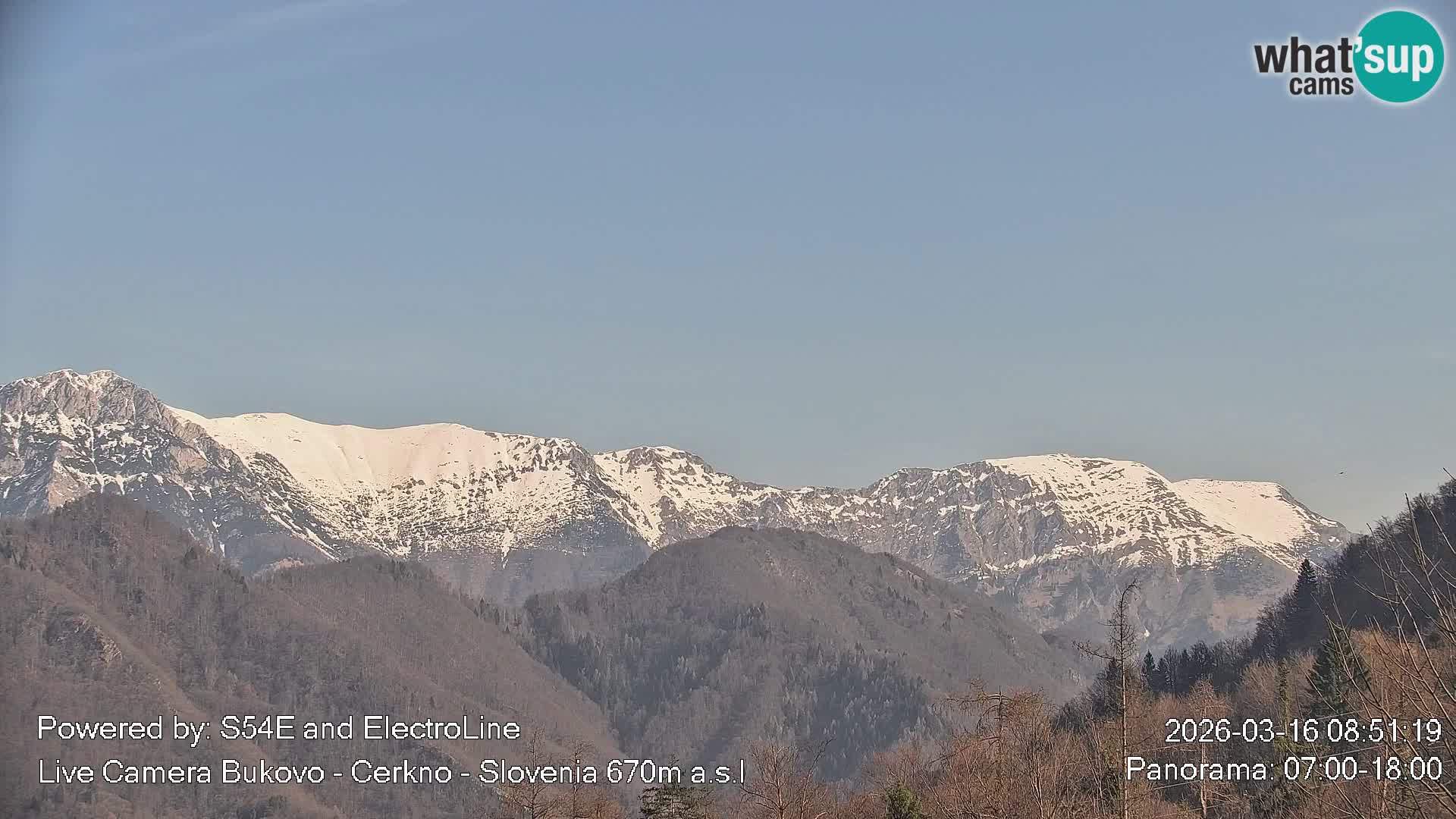 Webcam Bukovo – Baška grapa | Cerkno | Slovenia