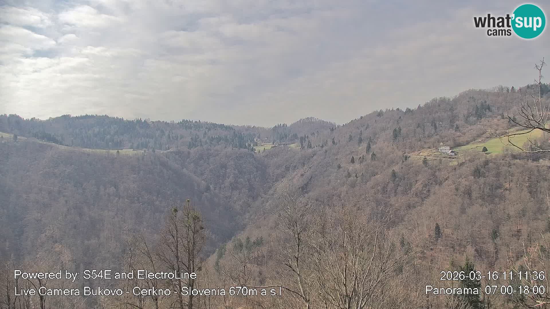 Webcam Bukovo – Baška grapa | Cerkno | Slovenia