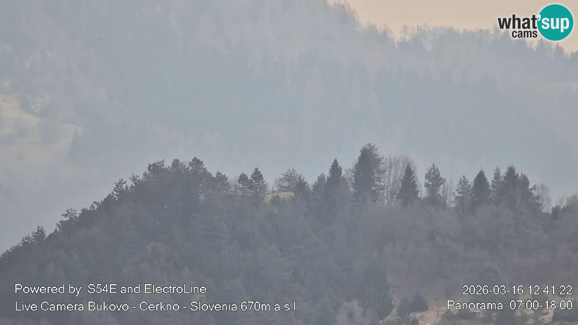 Webcam Bukovo – Baška grapa | Cerkno | Slovenia