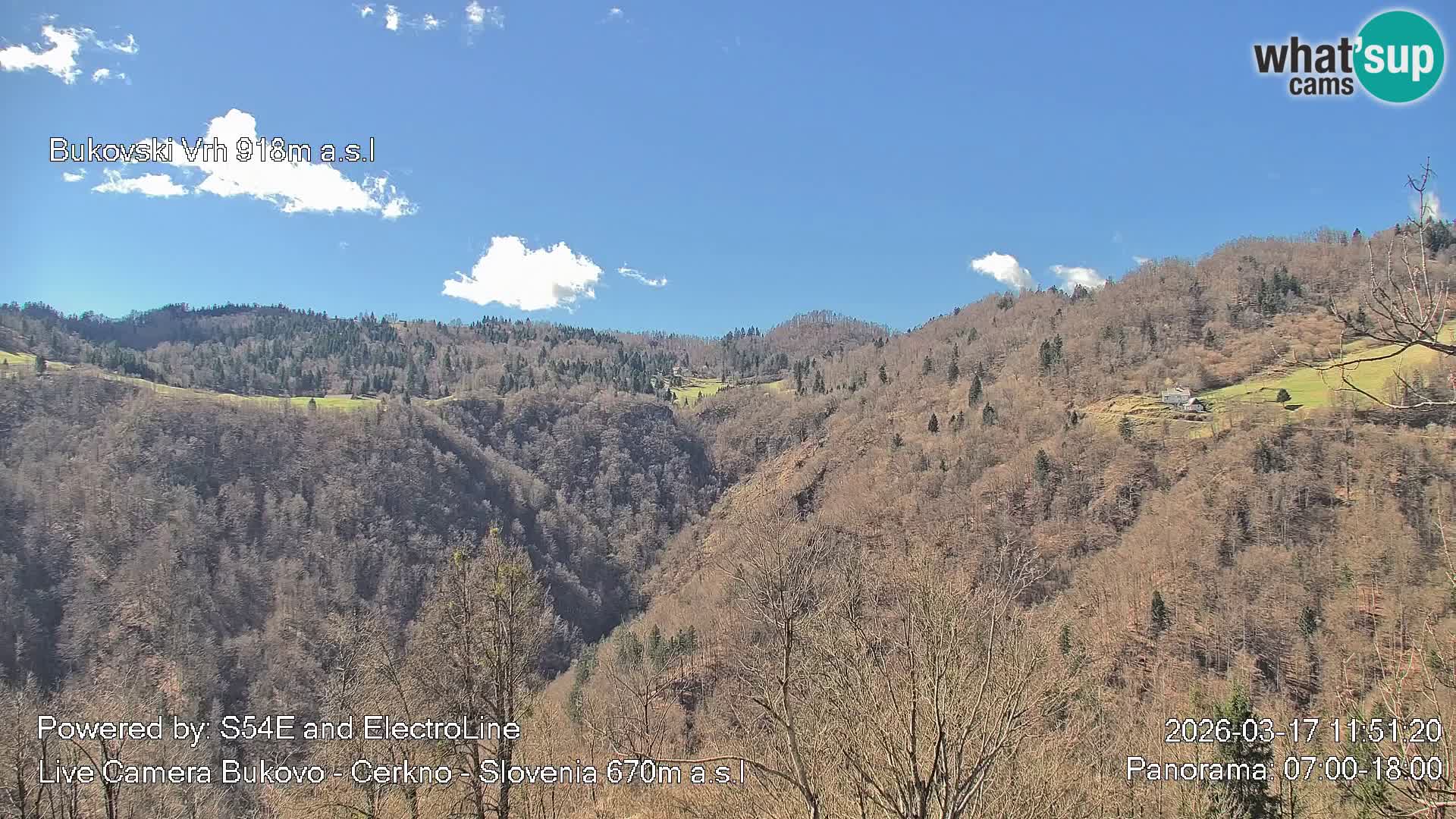 Bukovo Webcam – Baška grapa | Cerkno | Slowenien