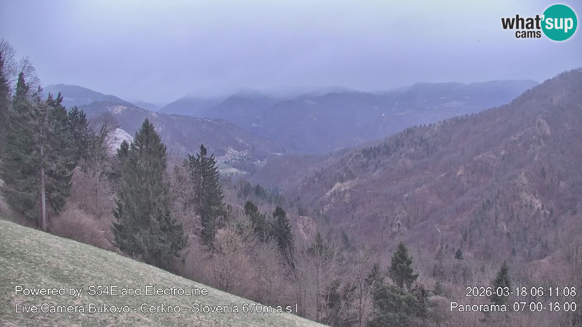 Webcam en vivo Bukovo – Baška grapa | Cerkno | Eslovenia
