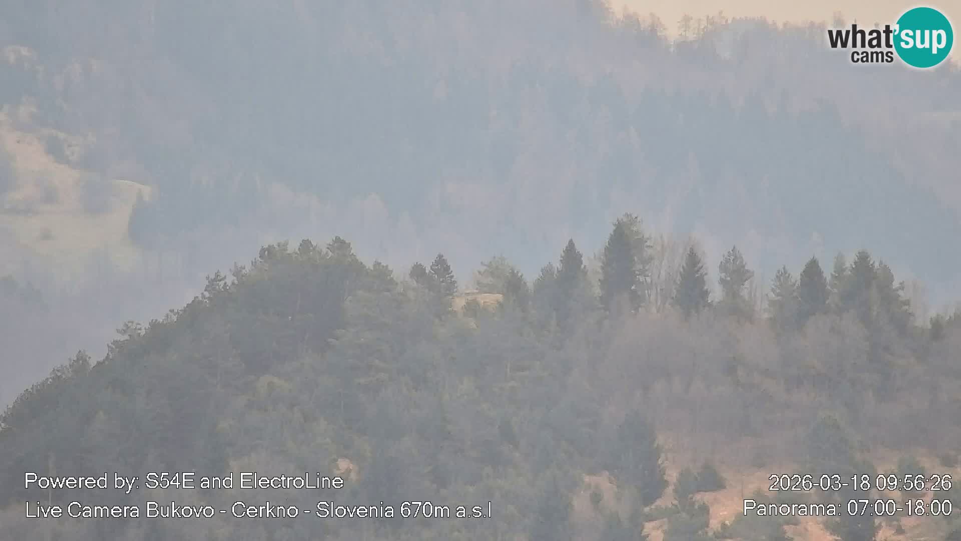 Webcam Bukovo – Baška grapa | Cerkno | Slovénie