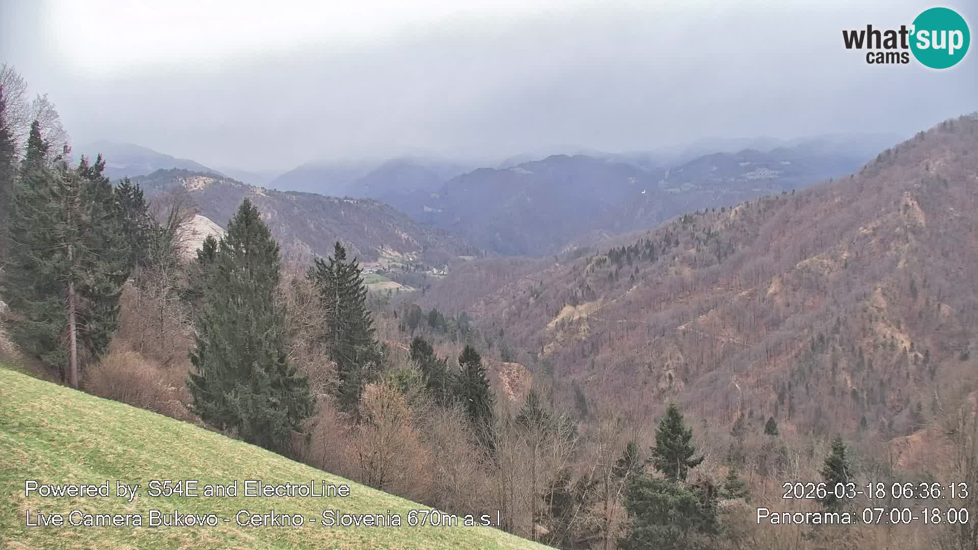 Webcam en vivo Bukovo – Baška grapa | Cerkno | Eslovenia
