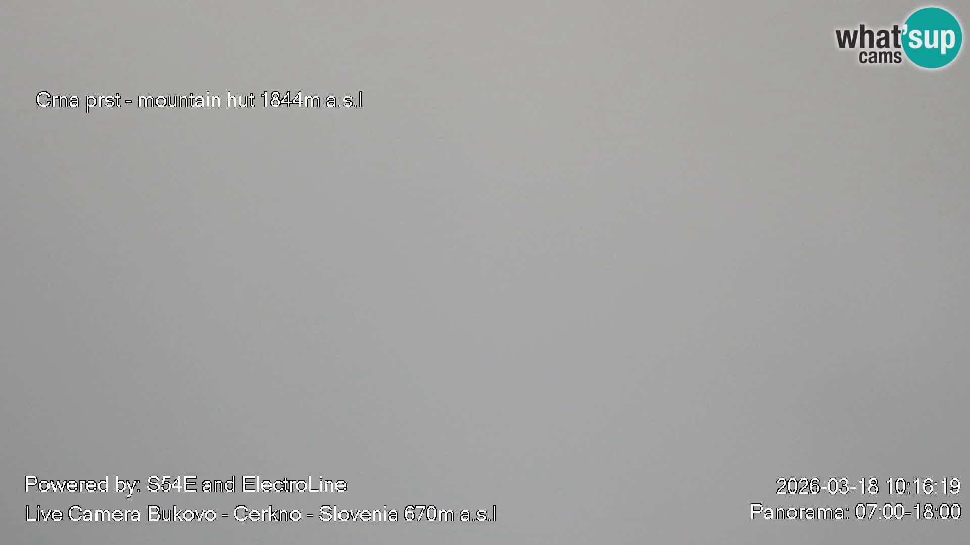 Webcam Bukovo – Baška grapa | Cerkno | Slovénie