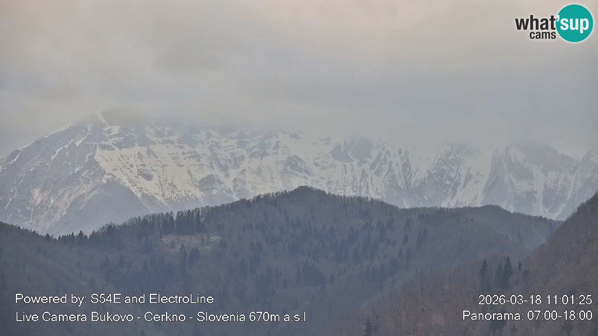 Webcam en vivo Bukovo – Baška grapa | Cerkno | Eslovenia