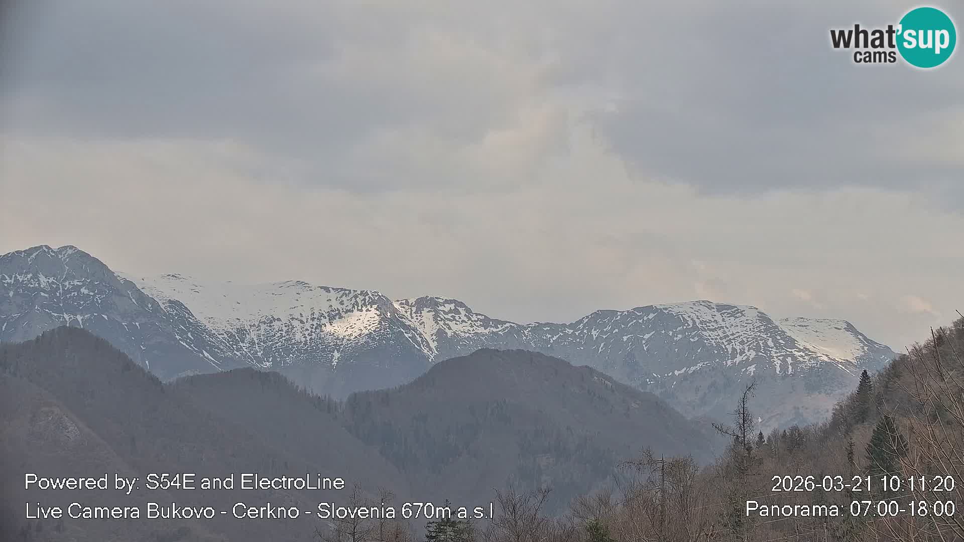Webcam Bukovo – Baška grapa | Cerkno | Slovenia