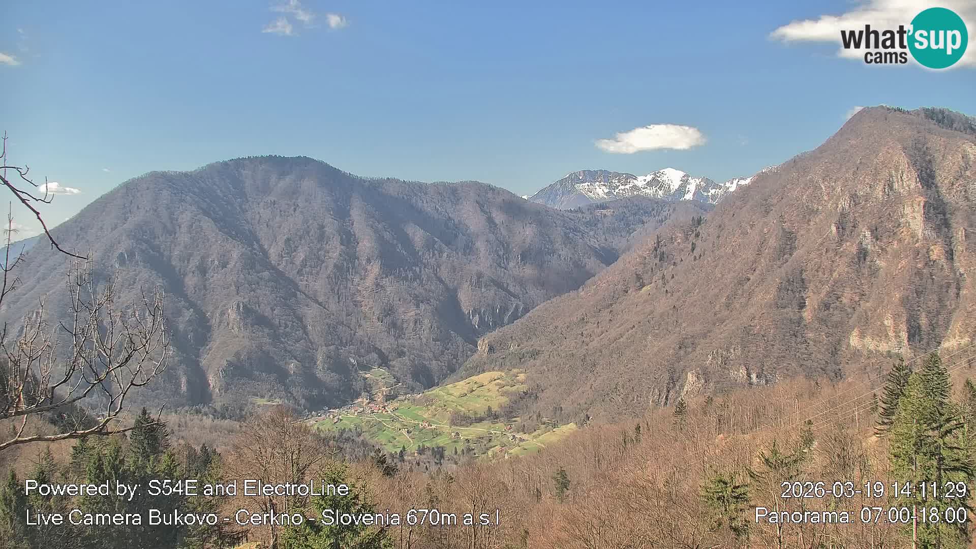 Bukovo Webcam – Baška grapa | Cerkno | Slowenien