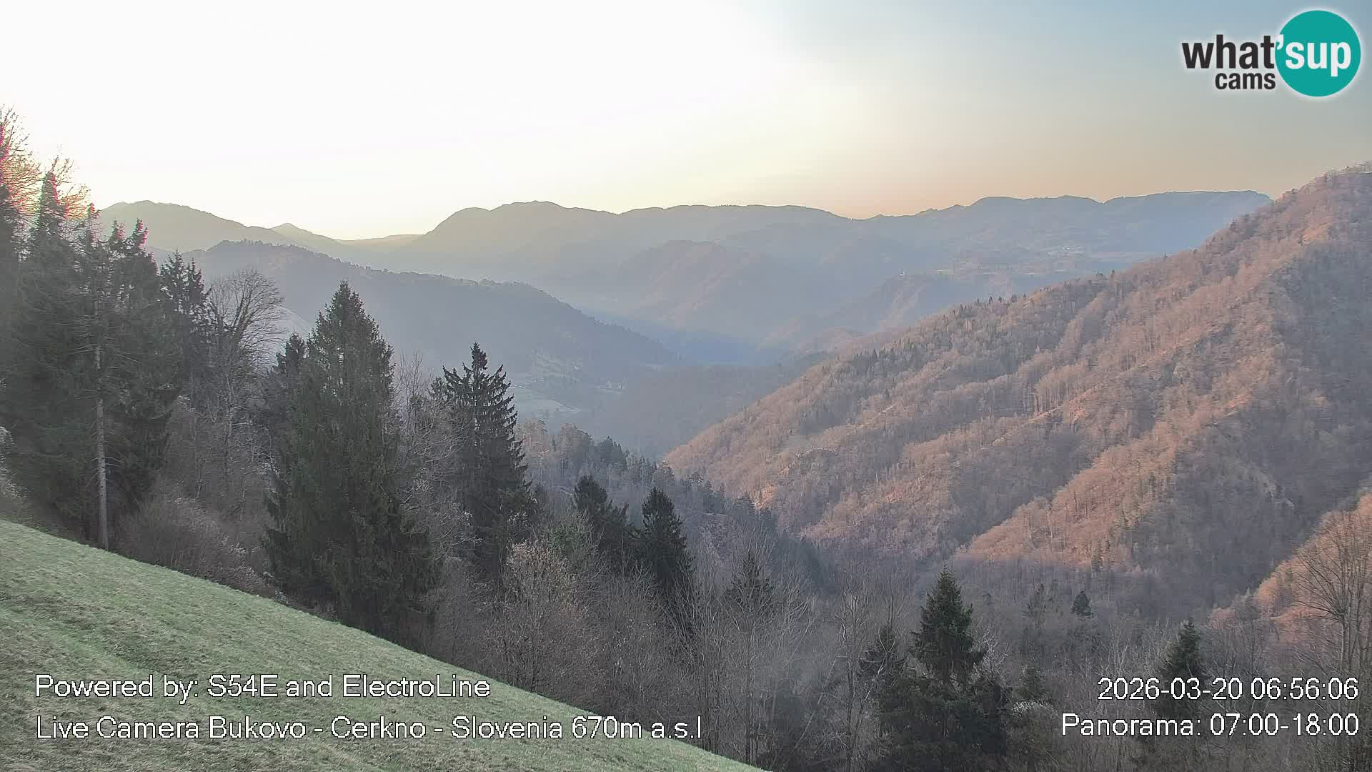 Webcam Bukovo – Baška grapa | Cerkno | Slovenia