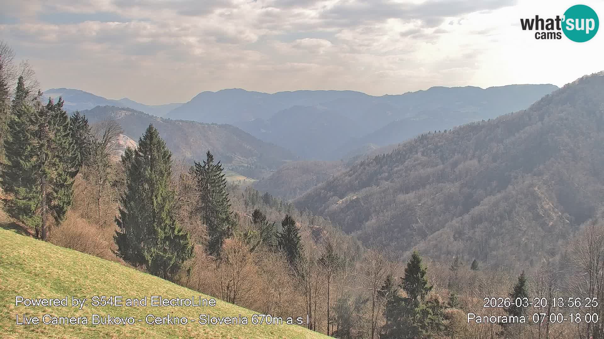 Webcam Bukovo – Baška grapa | Cerkno | Slovénie