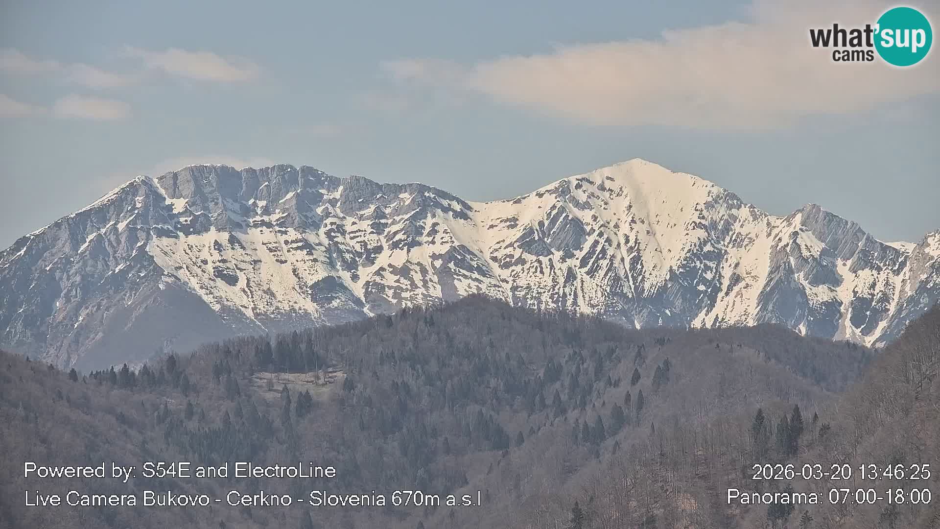 Webcam Bukovo – Baška grapa | Cerkno | Slovenia