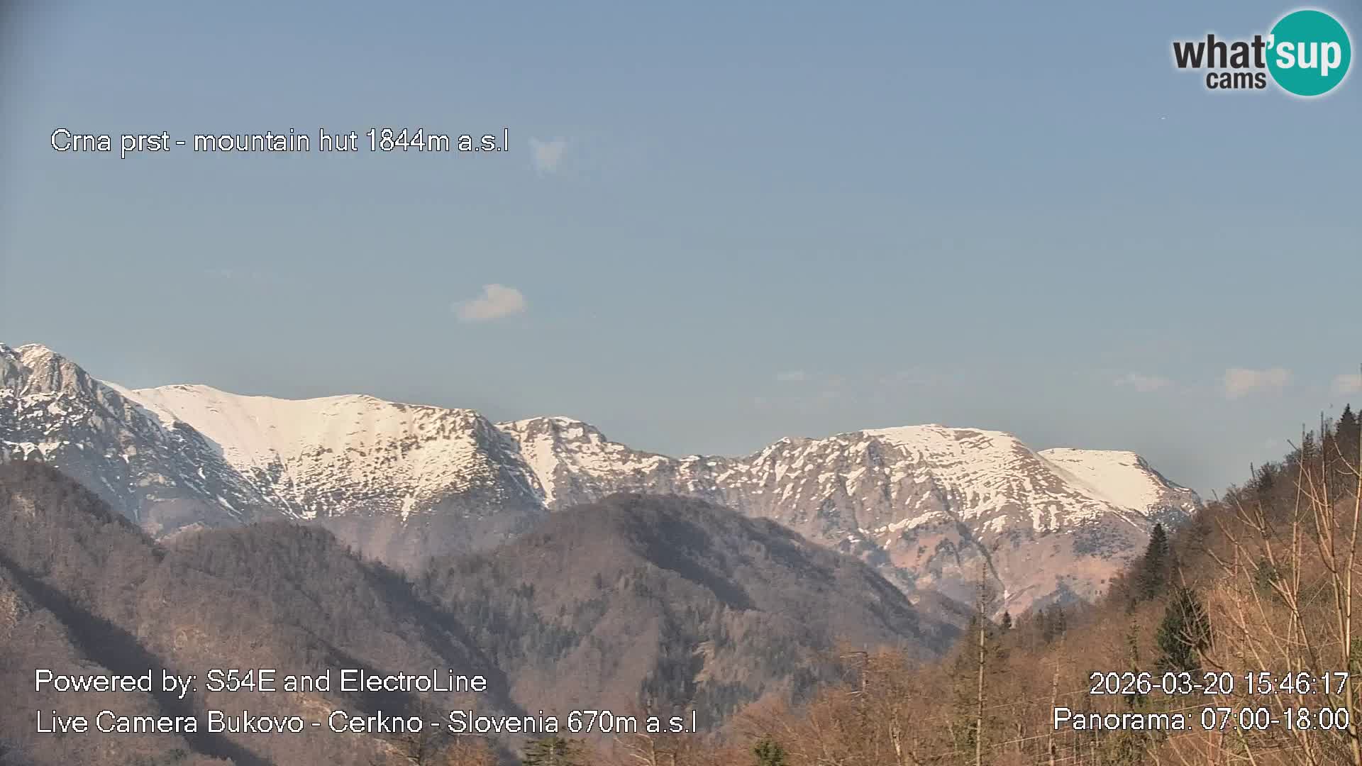 Kamera Bukovo – Baška grapa | Cerkno