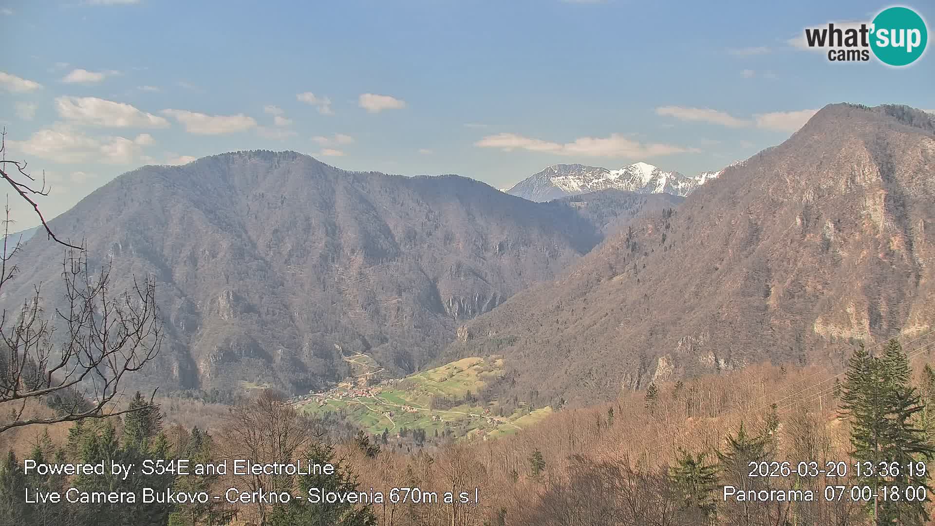 Bukovo Webcam – Baška grapa | Cerkno | Slowenien