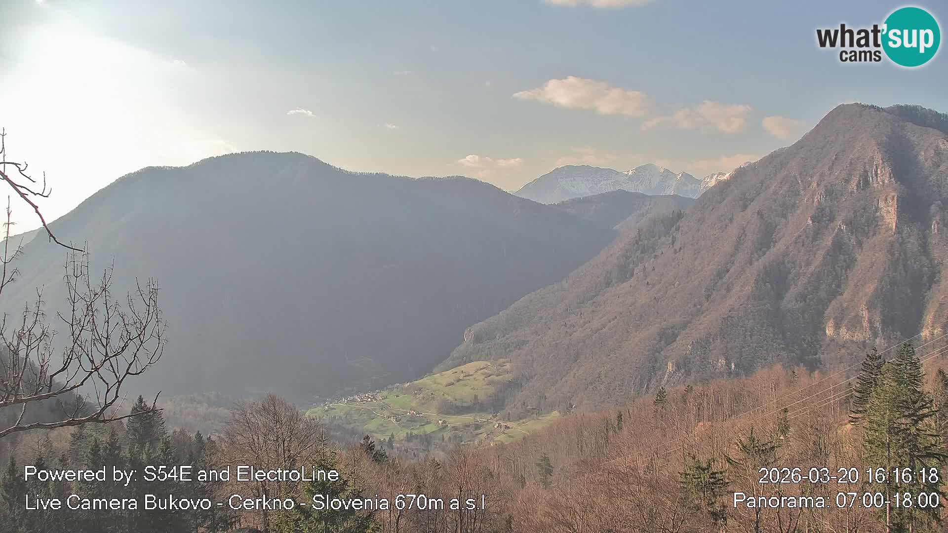 Webcam Bukovo – Baška grapa | Cerkno | Slovenia