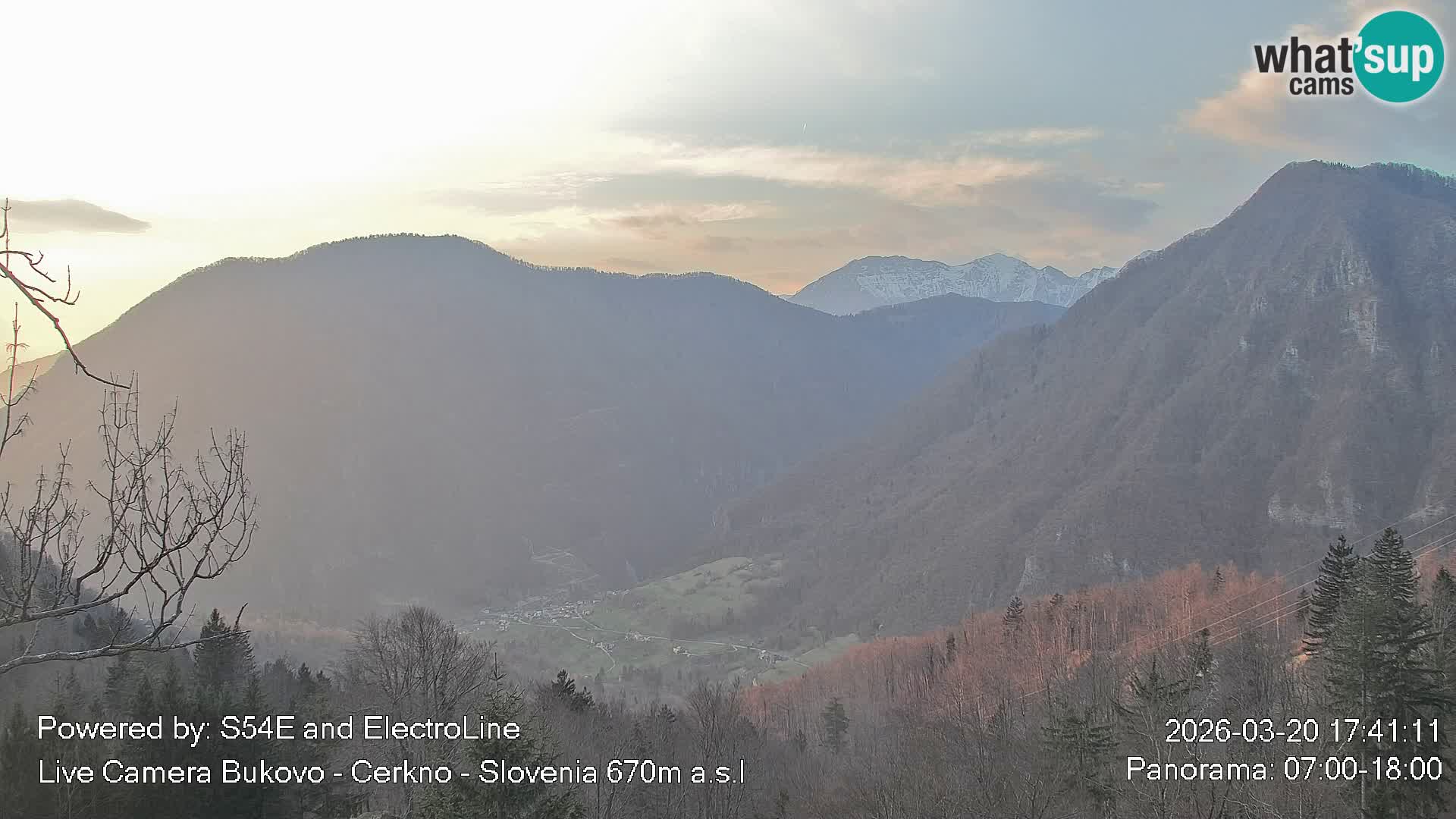 Webcam Bukovo – Baška grapa | Cerkno | Slovenia
