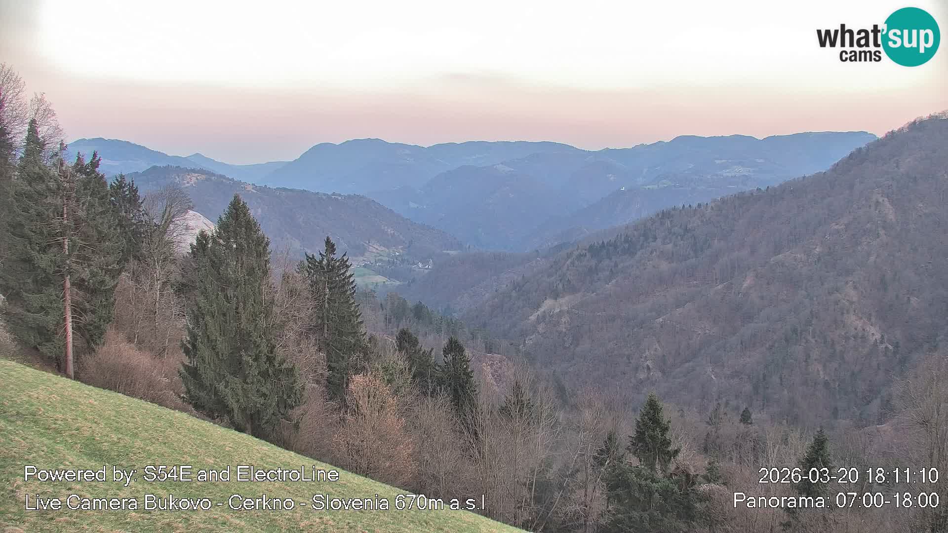Webcam en vivo Bukovo – Baška grapa | Cerkno | Eslovenia
