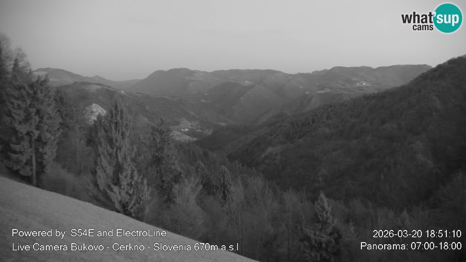 Webcam Bukovo – Baška grapa | Cerkno | Slovenia