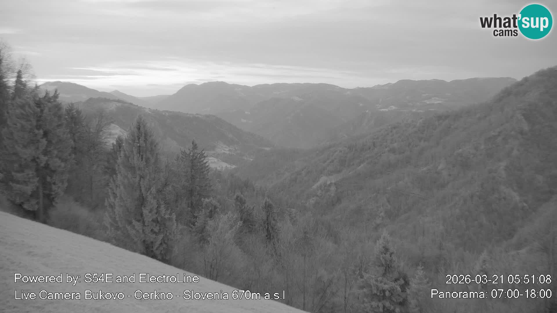 Webcam Bukovo – Baška grapa | Cerkno | Slovénie