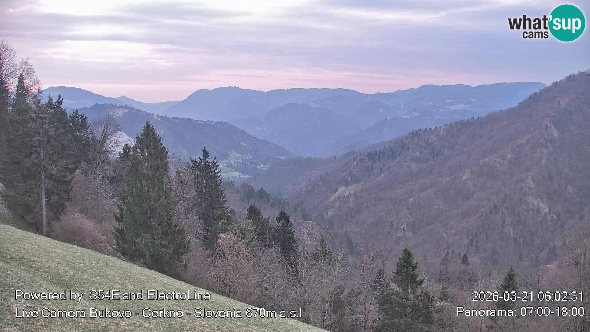 Webcam Bukovo – Baška grapa | Cerkno | Slovénie