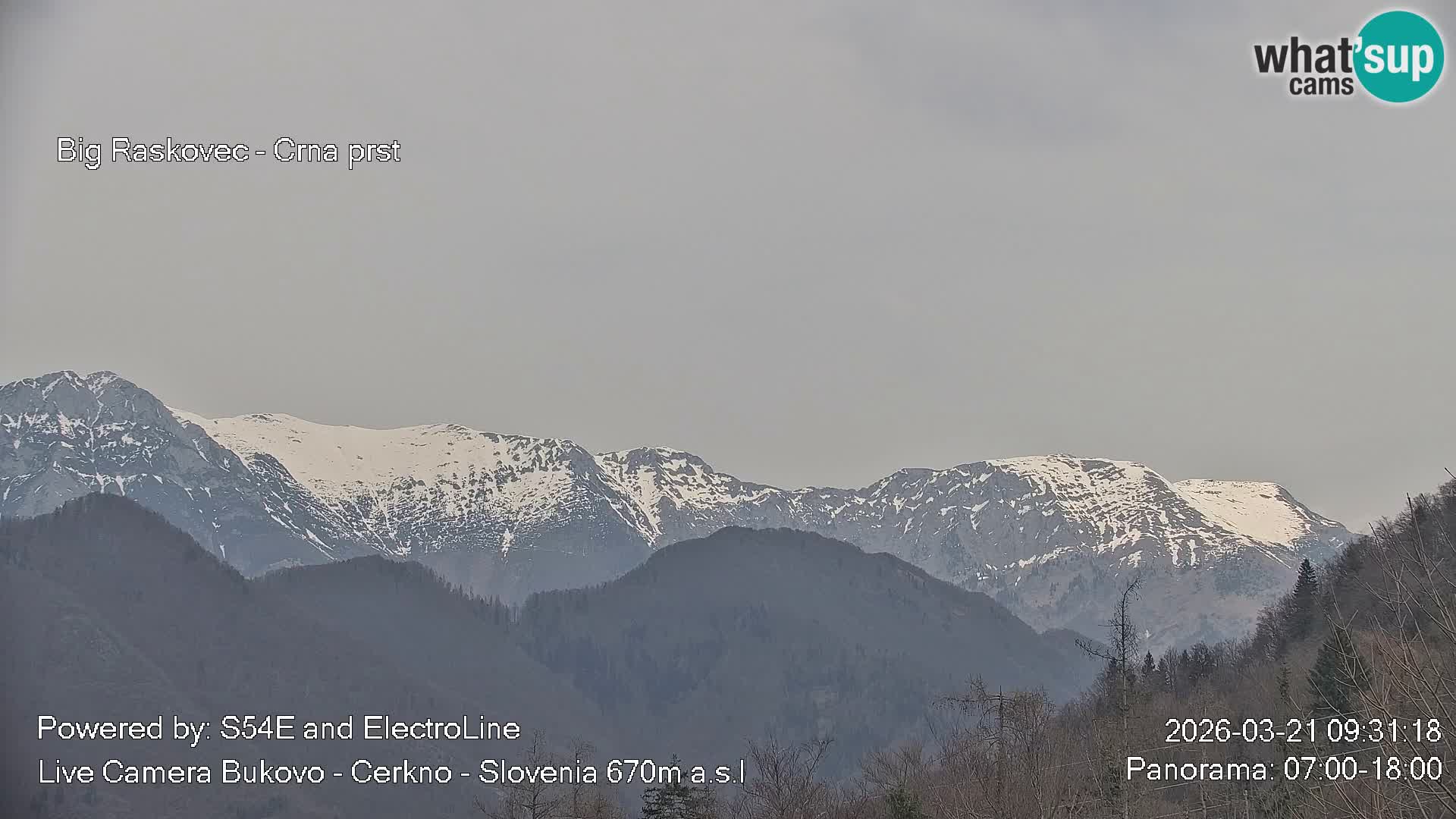 Webcam Bukovo – Baška grapa | Cerkno | Slovenia