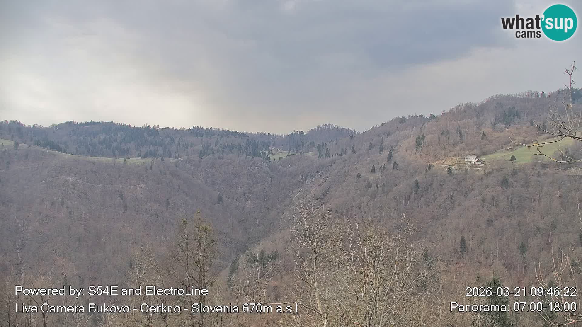 Webcam Bukovo – Baška grapa | Cerkno | Slovenia
