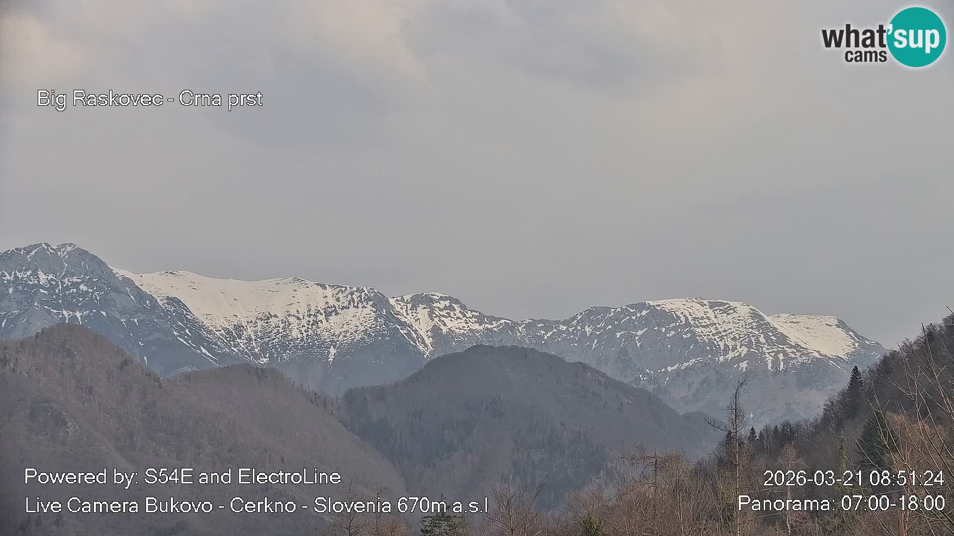 Webcam Bukovo – Baška grapa | Cerkno | Slovenia