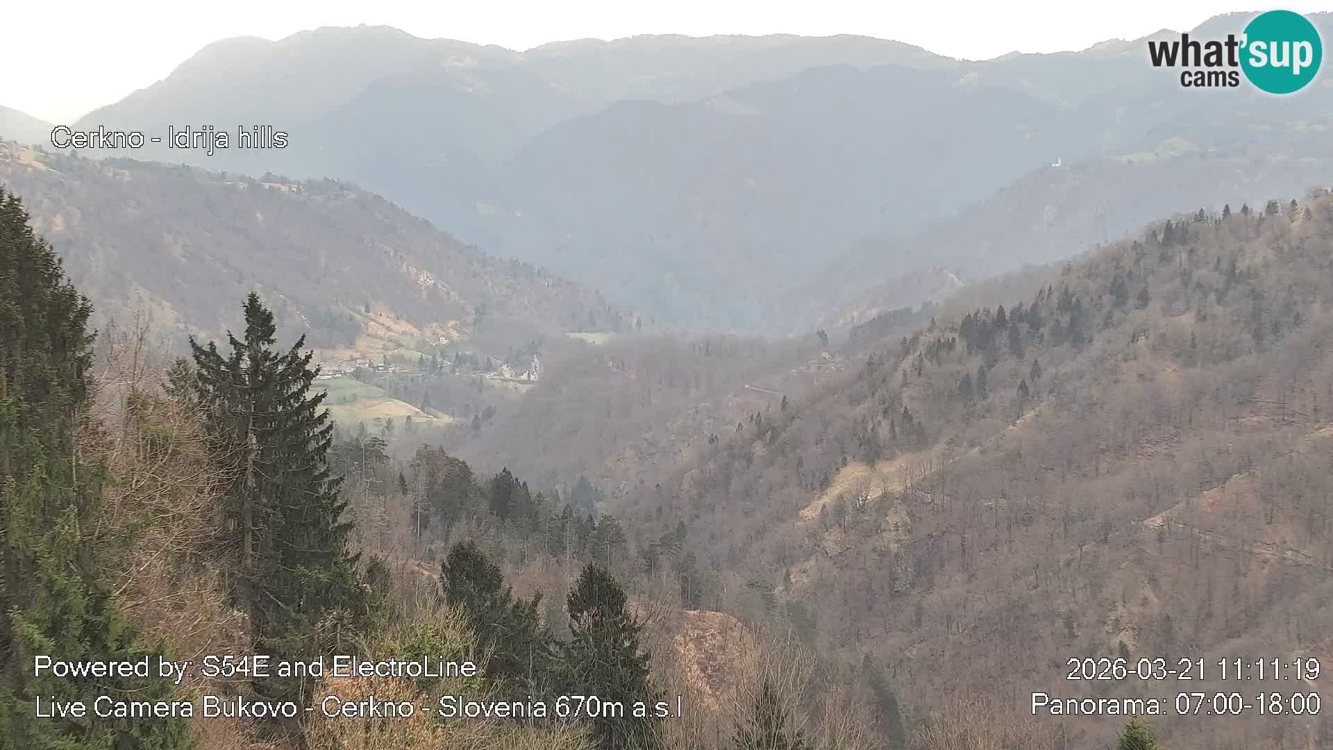 Webcam Bukovo – Baška grapa | Cerkno | Slovenia