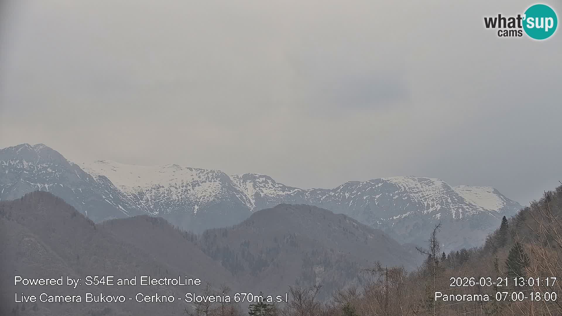 Webcam en vivo Bukovo – Baška grapa | Cerkno | Eslovenia